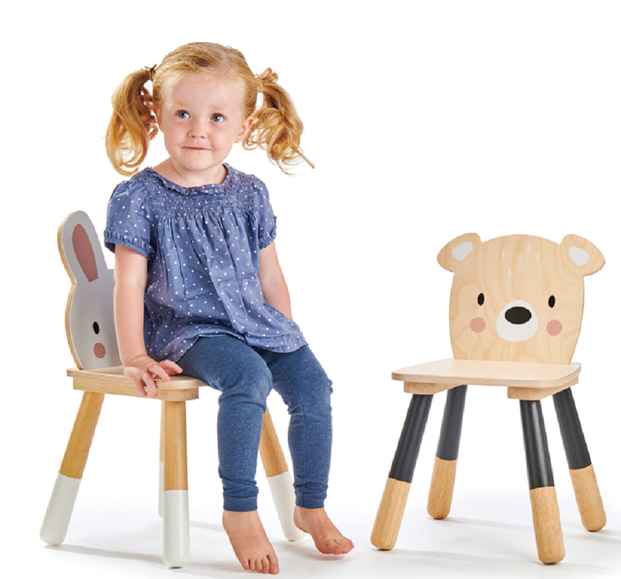 Tenderleaf Wooden Table and 2 Chairs