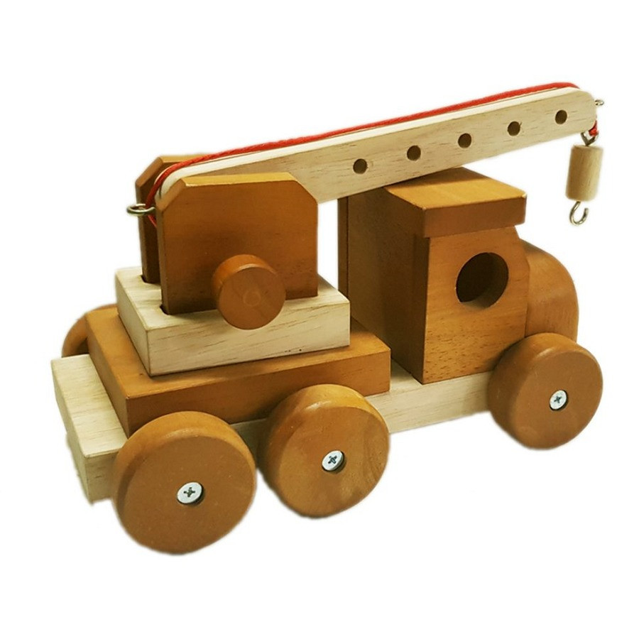 Qtoys Wooden Crane