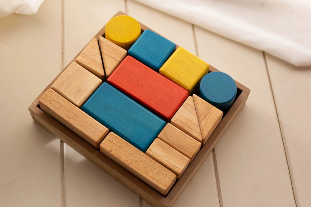 wooden sound blocks