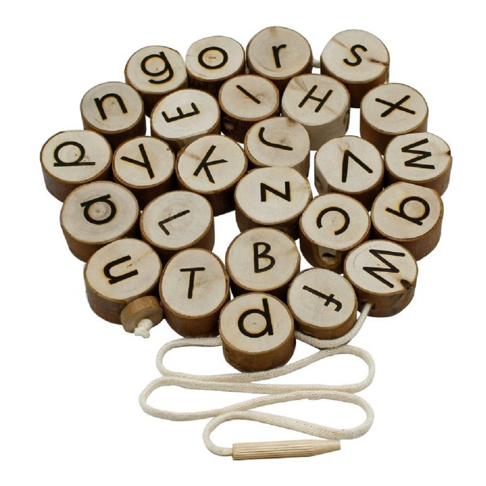Alphabet Threading Set
