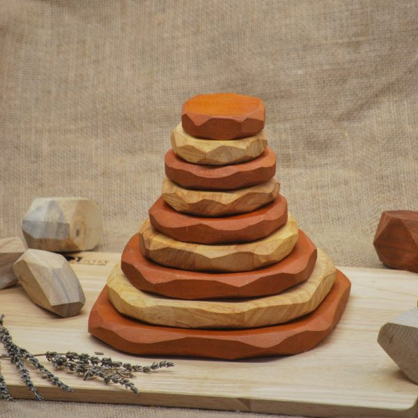 Qtoys Two Tone Stacking Stones1