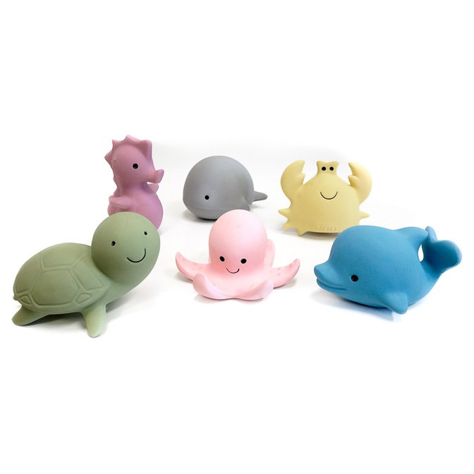 Tikiri Teething Toys - Ocean Buddies Set of 6 - image 2