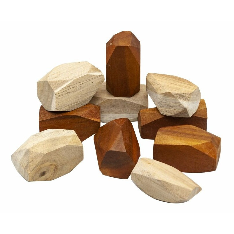 Qtoys Two Tone Wooden Gems