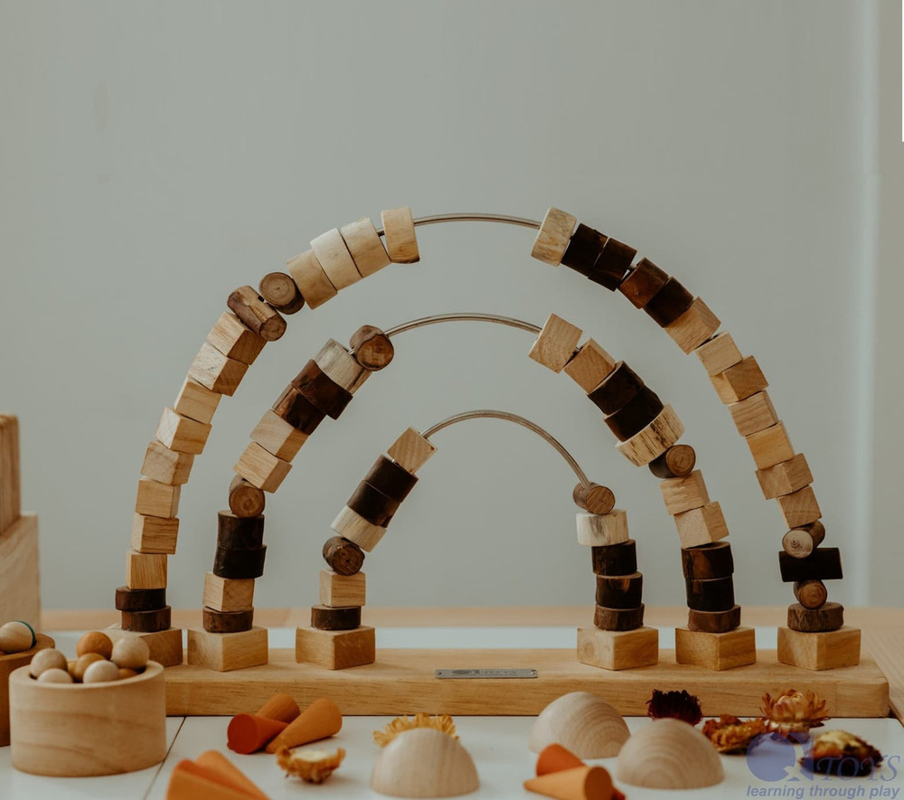 Qtoys Rainbow Tracing Bead Arch 2