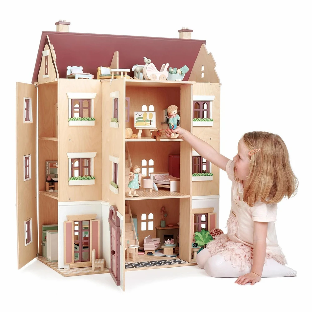 Tender Leaf Toys Fantail Hall Doll House4