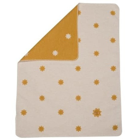 golden sun baby blanket
