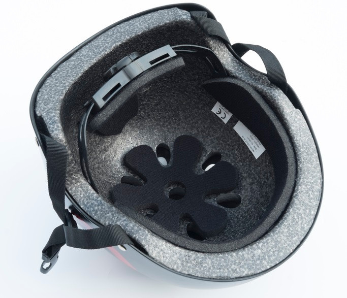 Inside of Blue CoConut Helmet - Small