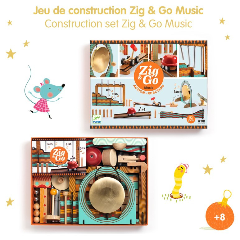 Djeco Zig & Go 52pc Music Set - image 10