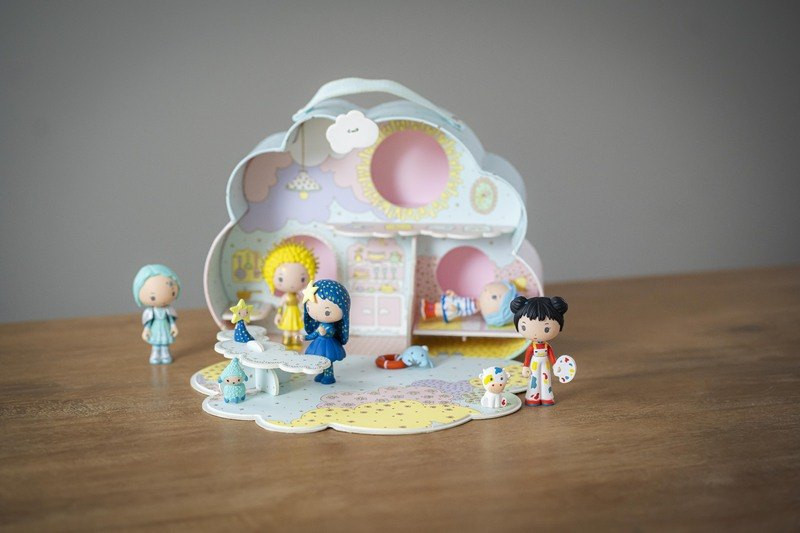 Djeco Sunny & Mia Toy Cloud House Set - image 11