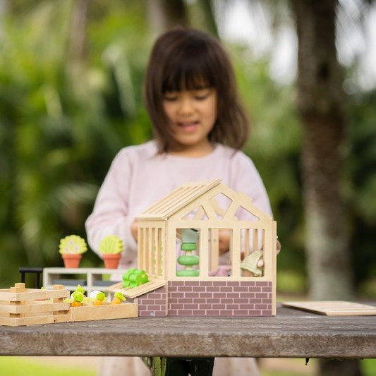 Tenderleaf Toy Greenhouse with Garden Set - image 12