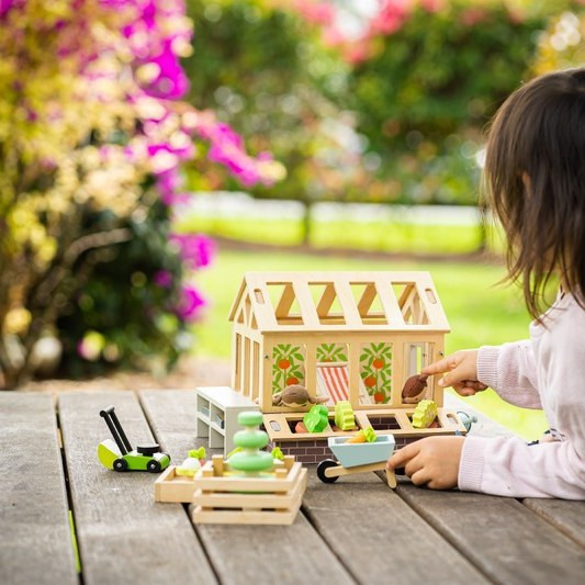 Tenderleaf Toy Greenhouse with Garden Set - image 13