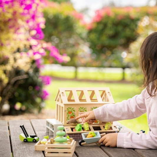 Tenderleaf Toy Greenhouse with Garden Set - image 15