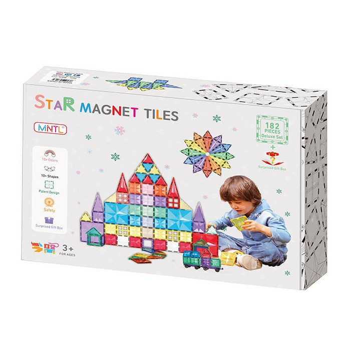 magnetic tiles mega 182 set