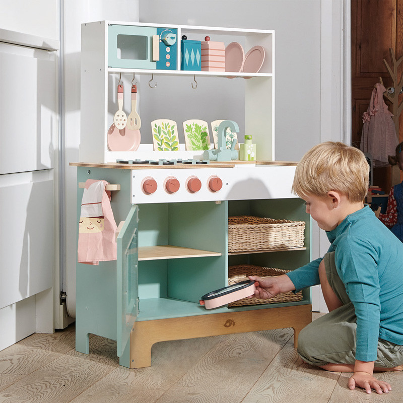 Mini Chef Kitchen Range - kid playing