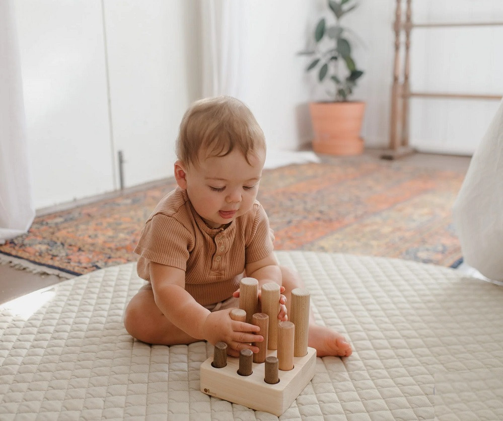 qtoys montessori pole puzzle