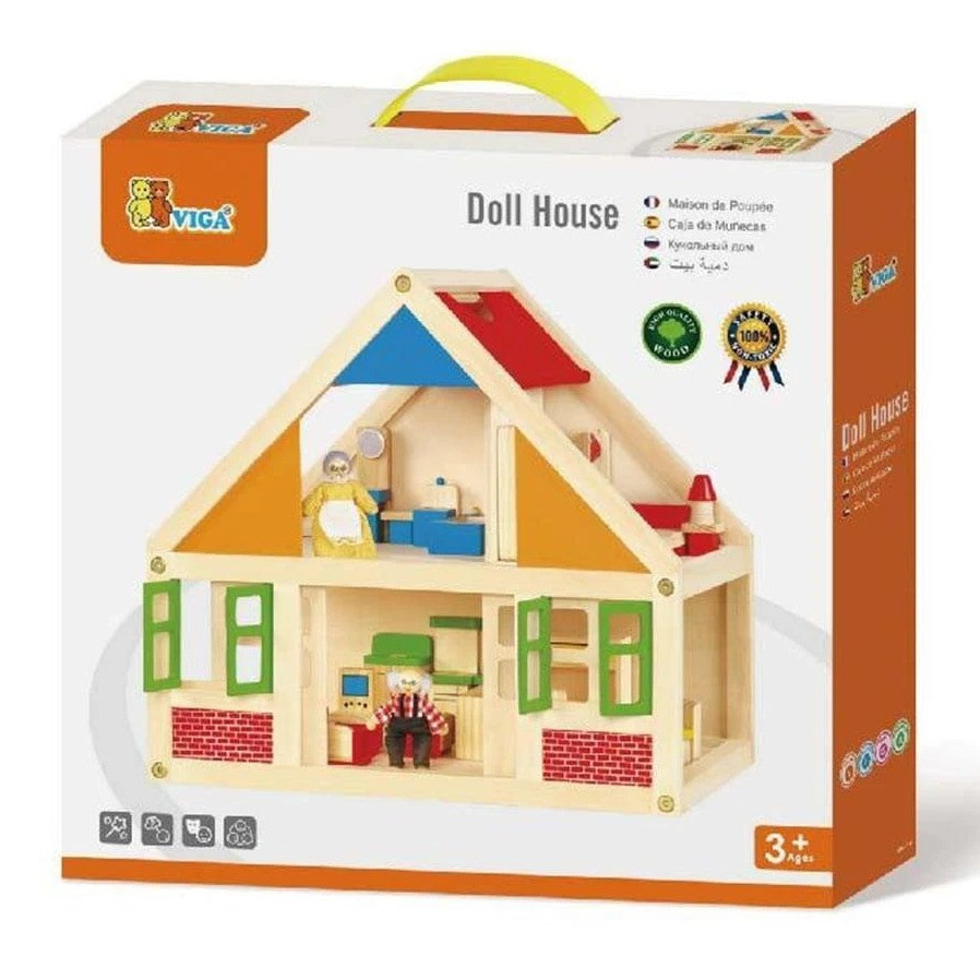 viga doll house in packaging