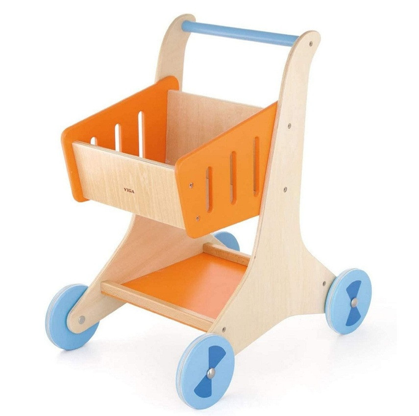 Viga Wooden Shopping cart