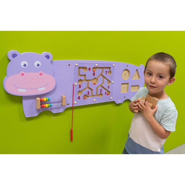 wall toy hippo