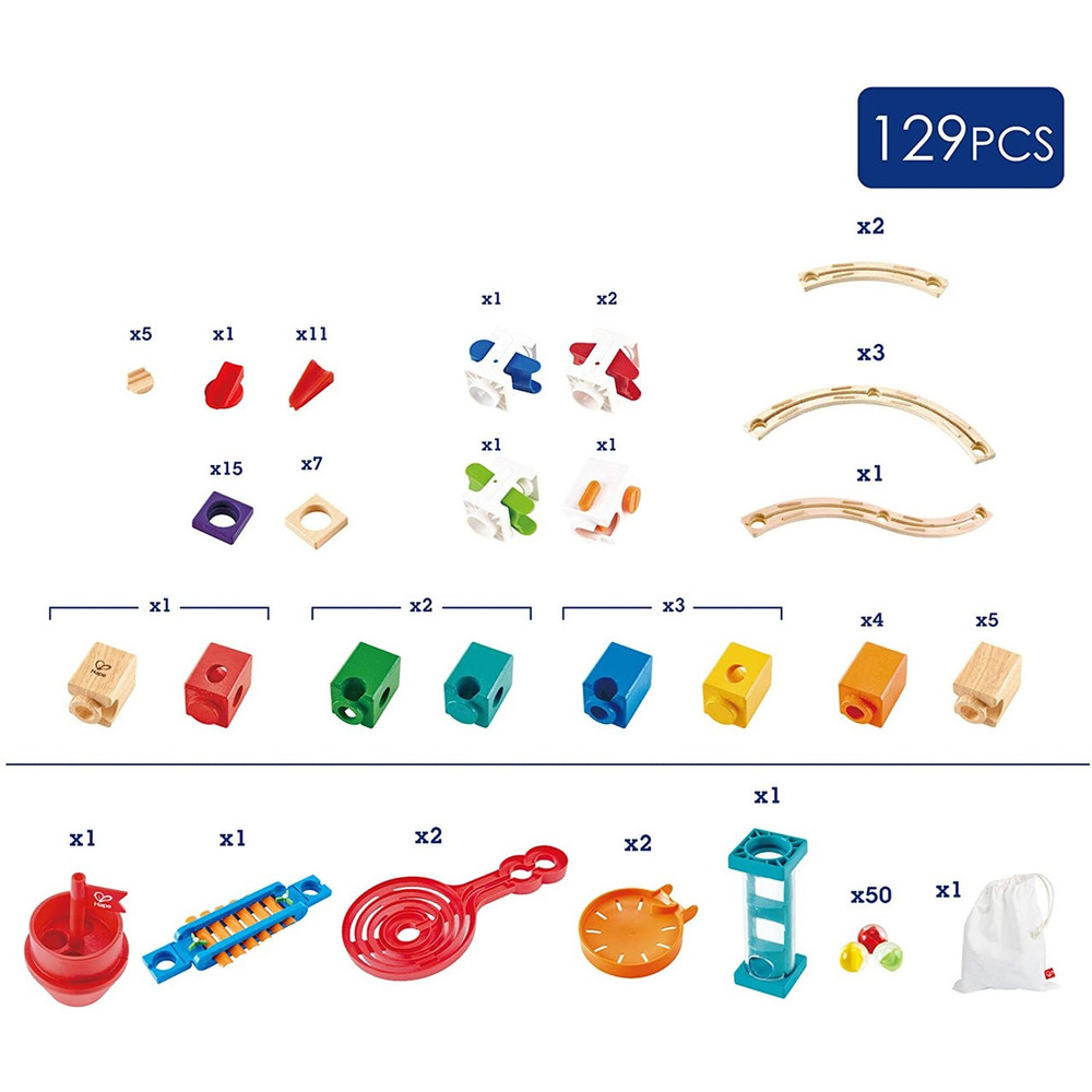 Hape Quadrilla Super Spiral components