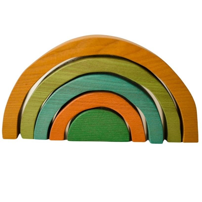 qtoys rainbow block set