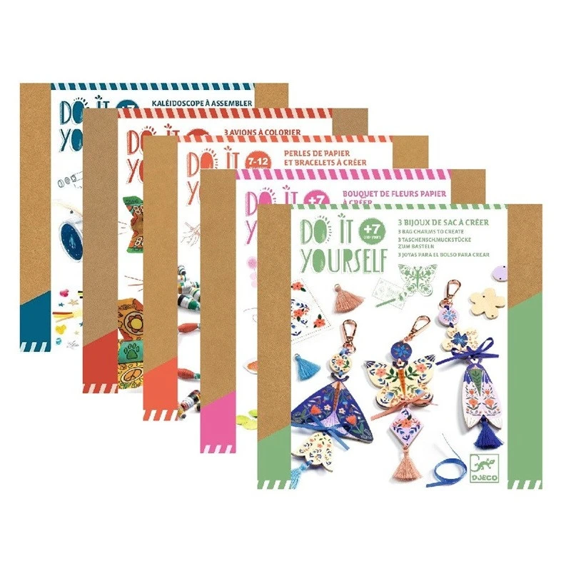 DIY djeco creative kits for ages seven and up