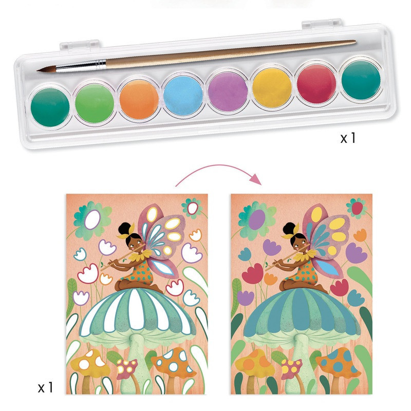 Djeco Fairy Multi Craft Set 4