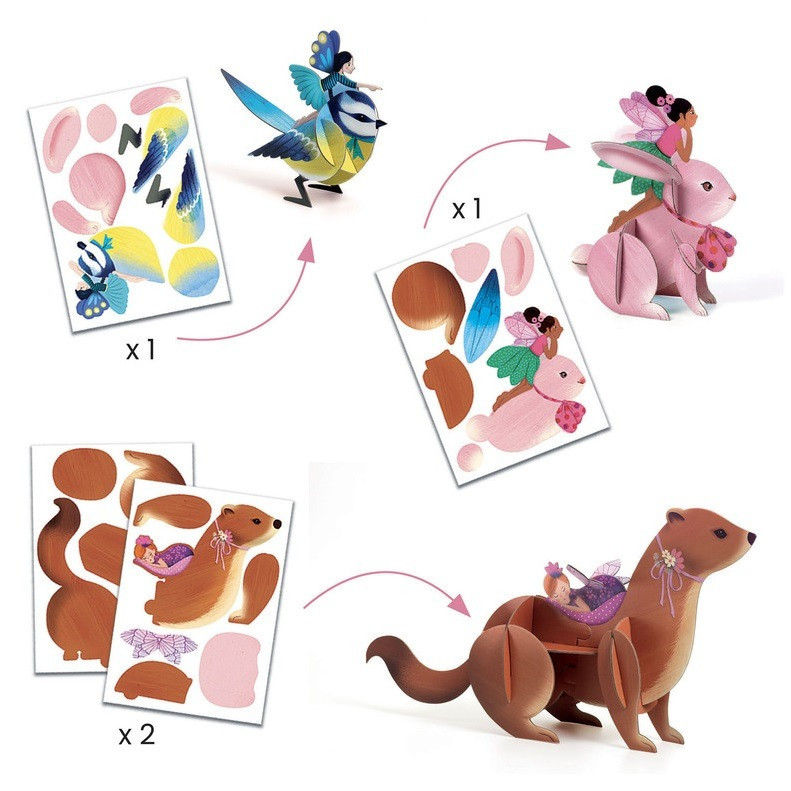 Djeco Fairy Multi Craft Set 1
