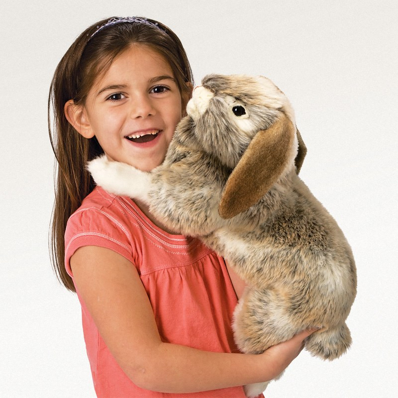 Folkmanis Holland Lop Rabbit Puppet - image 3