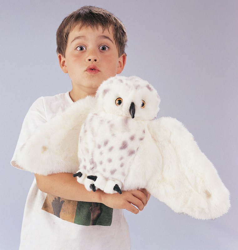 Folkmanis Snowy Owl Puppet - image 4