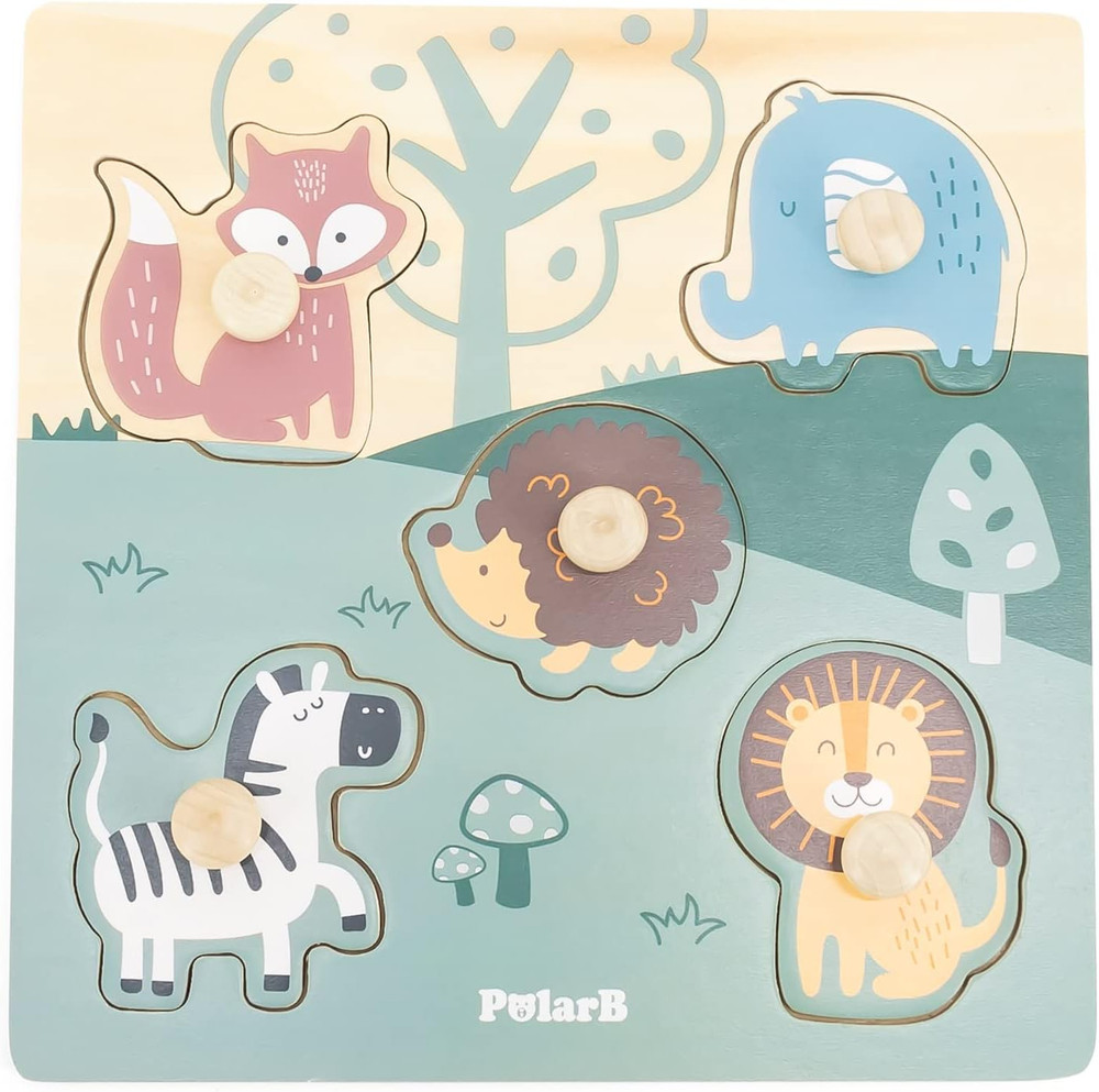 animal knob puzzle