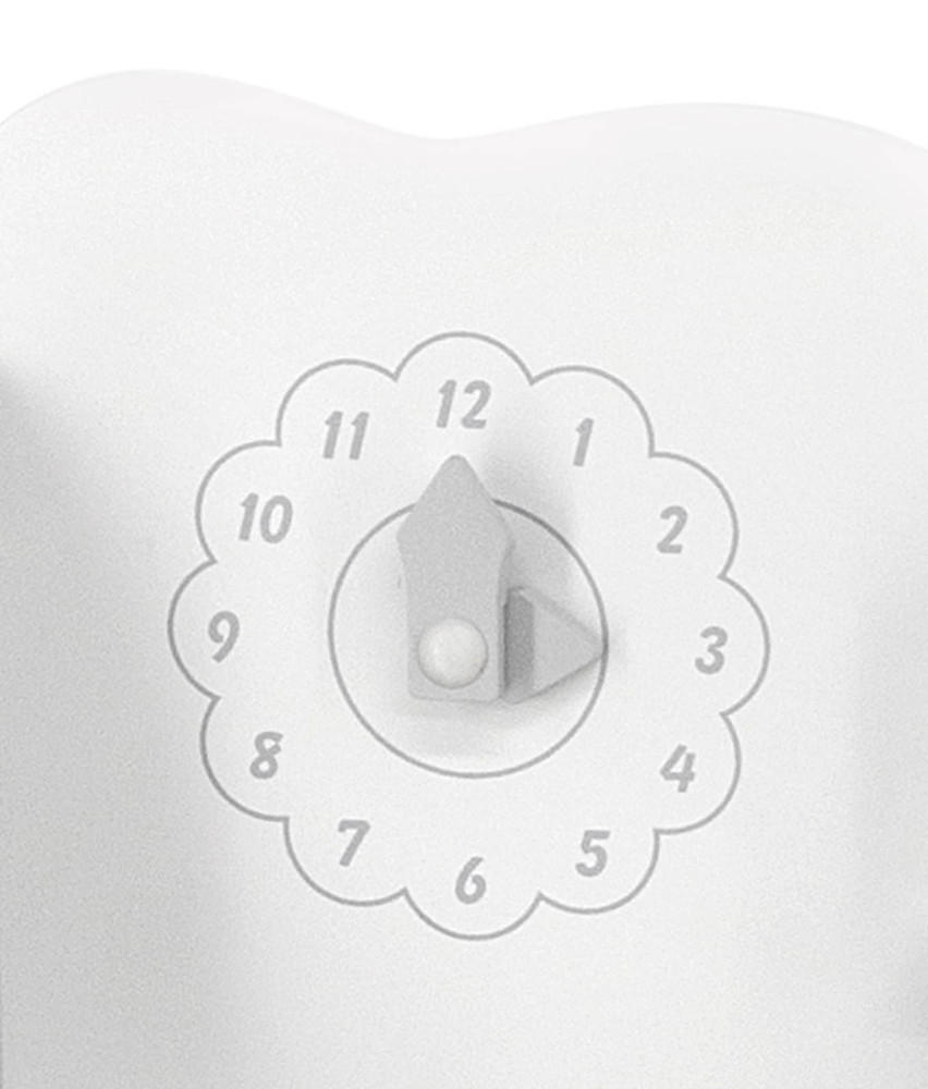 PolarB Grey Play Kitchen with Accessories clock