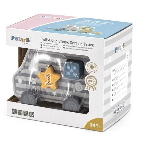 Pull-Along Shape Sorting Truck in box