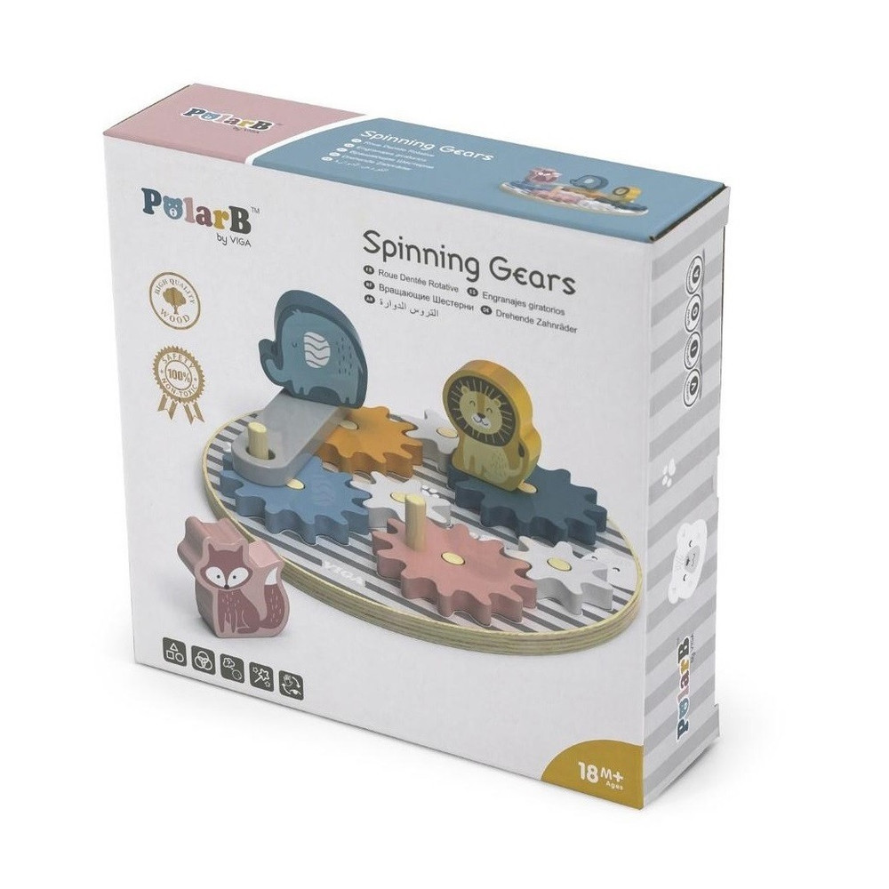 Spinning Gears in box