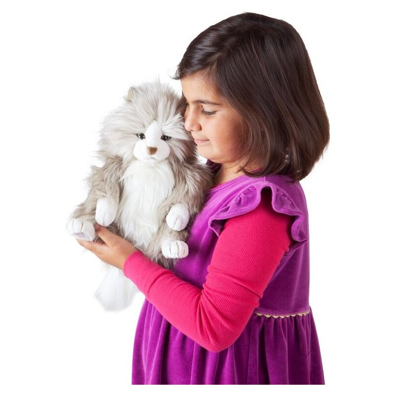Folkmanis Fluffy Cat Puppet - image 3