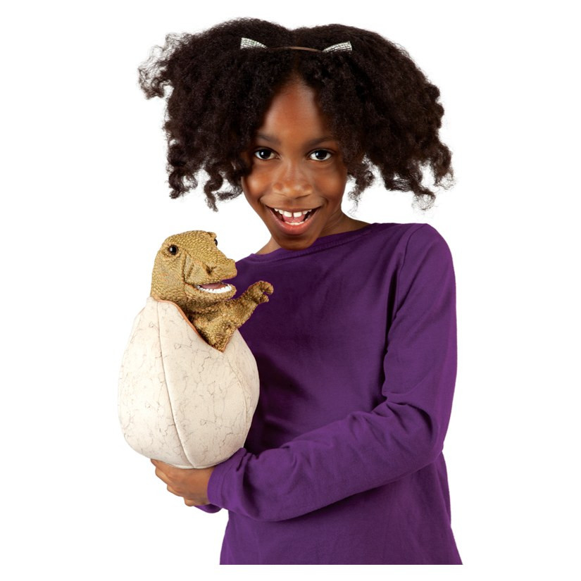 Folkmanis Hatching Dinosaur Egg Puppet - image 3