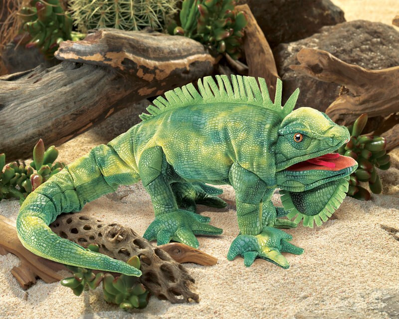 Folkmanis Iguana Puppet - image 3