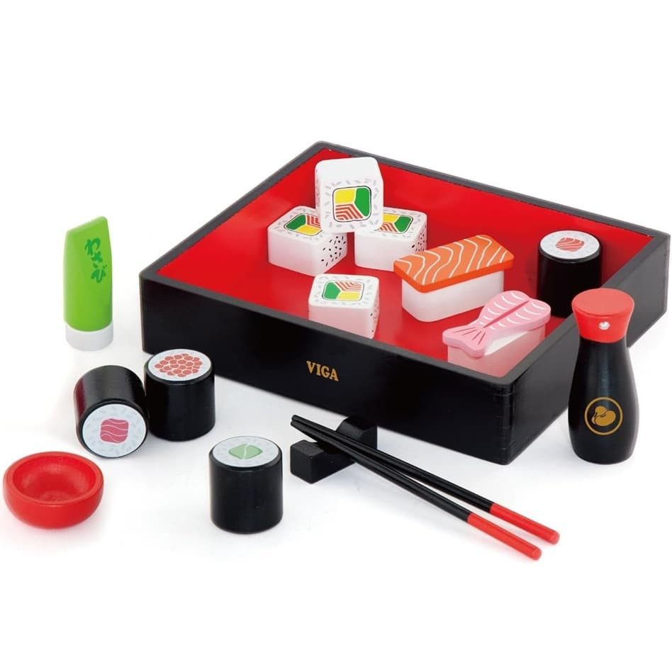 viga sushi pretend play set