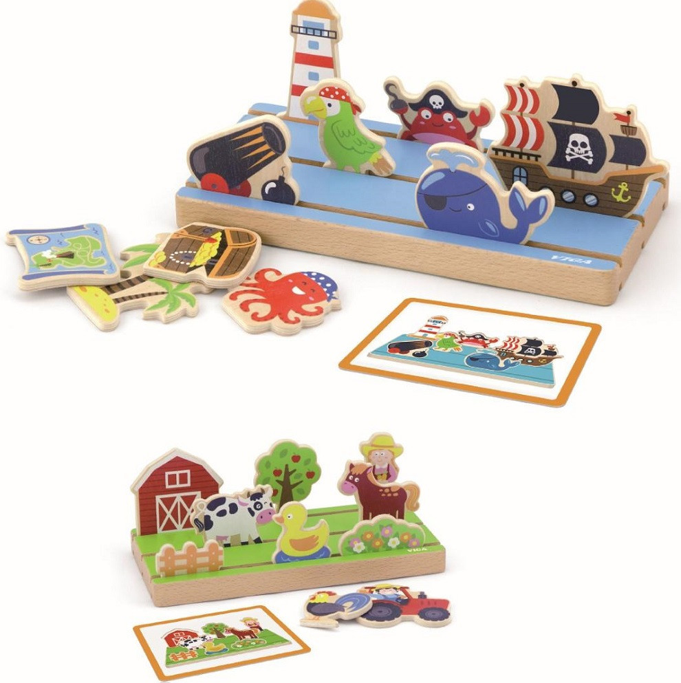 Viga Learning Space and Distance is a playful and engaging way to promote spatial awareness.