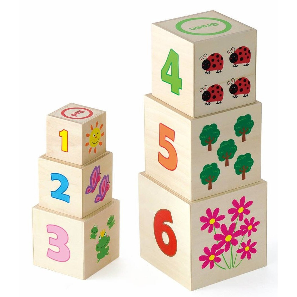 Natural Nesting & Stacking Boxes
