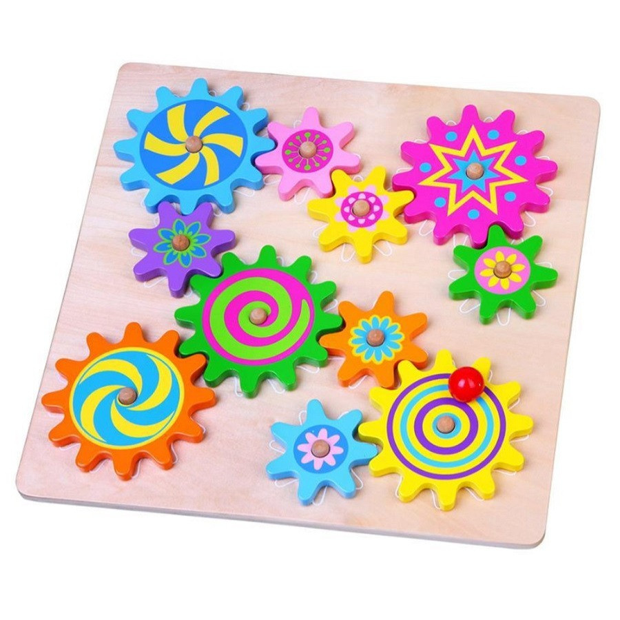 viga spinning gears puzzle with cogs that move