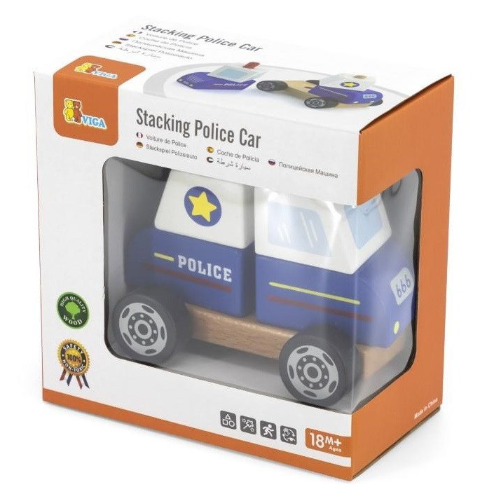 Viga Stacking Police Car in Box