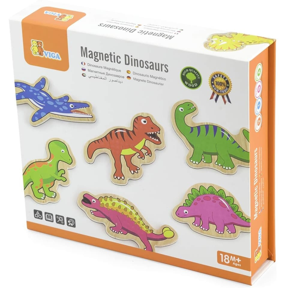 Viga Magnetic Dinosaur Toy