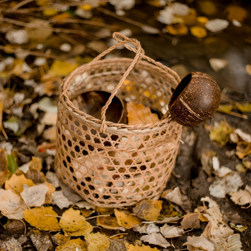 Qtoys Beach Play Basket in nature