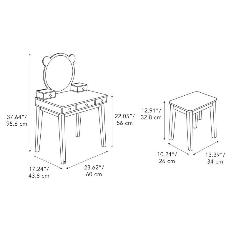 Tender Leaf Forest Dressing Table - image 10