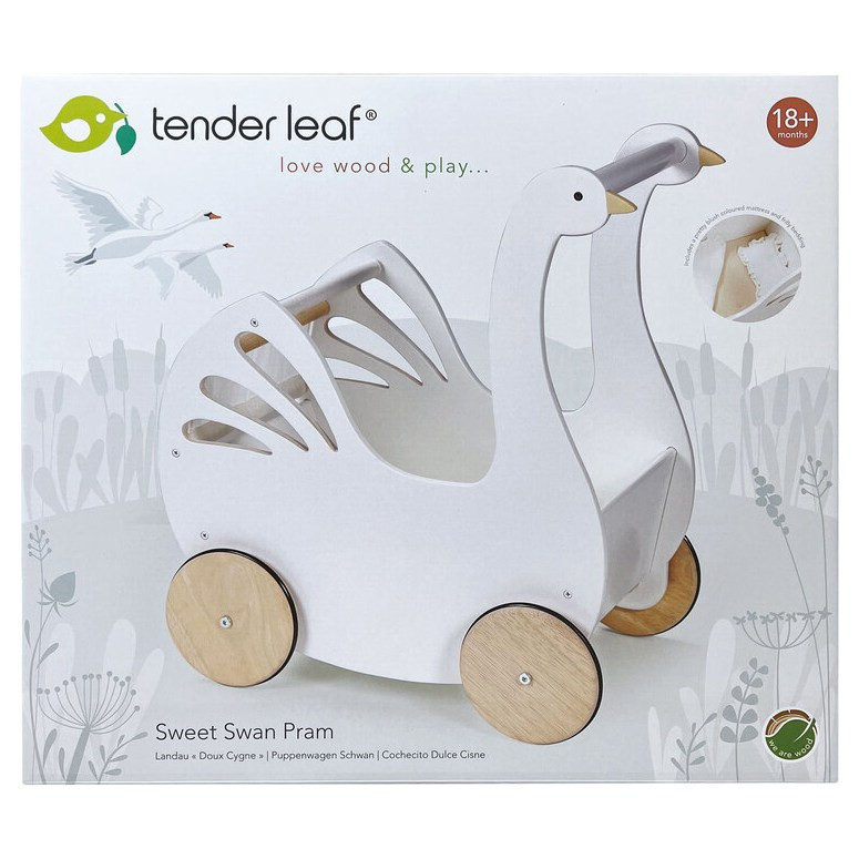 Tender Leaf Sweet Swan Pram - image 15
