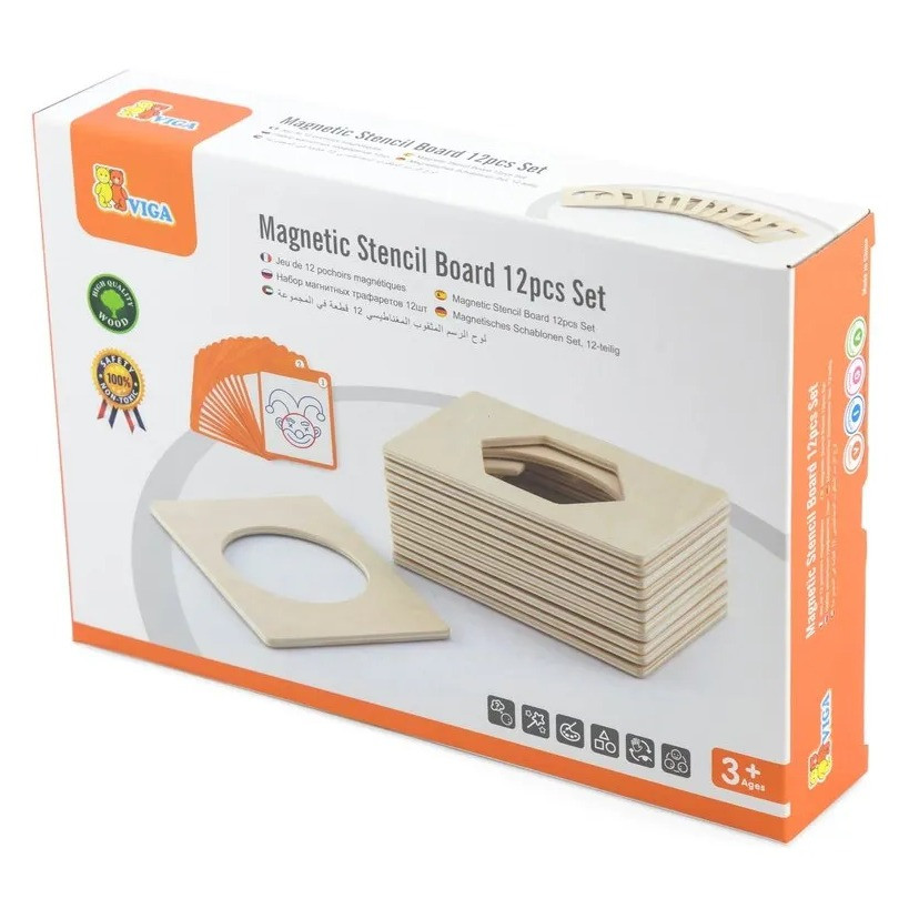 Viga Magnetic Stencil Boards in Box