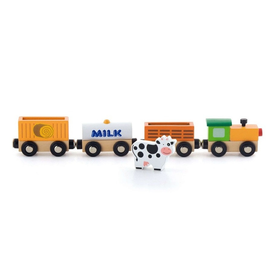 viga kids magnetic farm train