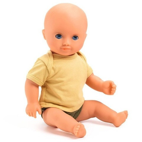 djeco washable baby boy doll washable