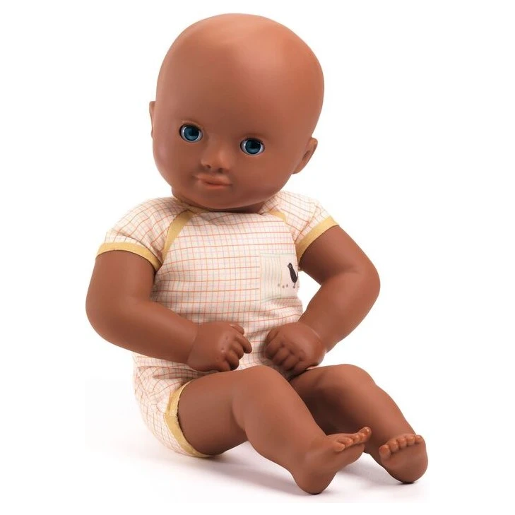 Djeco Dressable Pomea Soft Body Doll in Yellow - image 2