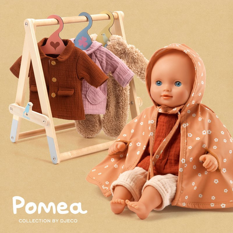 Djeco Doll's Clothing Rack with Hangers - image 5